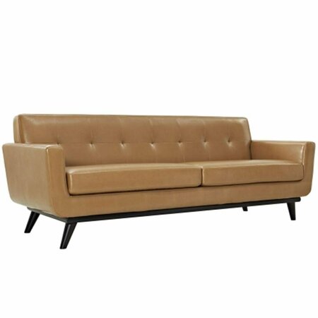 EAST END IMPORTS Engage Leather Sofa- Tan EEI-1338-TAN